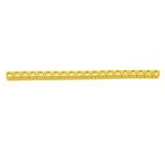 Marcador número: 4 para cable 4-6mm2 amarillo x20und