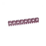 Marcador número: 7 para cable 1.5-2.5mm2 violeta x30und