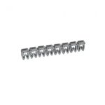 Marcador número: 8 para cable 1.5-2.5mm2 gris x30und