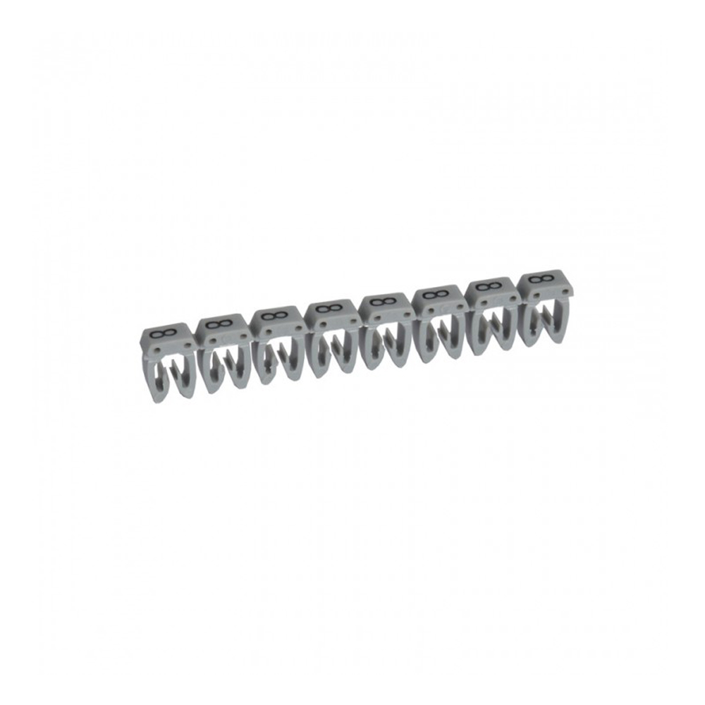 marcador-numero-8-para-cable-15-25mm2-gris-x30und.jpg Marcador número: 8 para cable 1.5-2.5mm2 gris x30und - Imagen 1