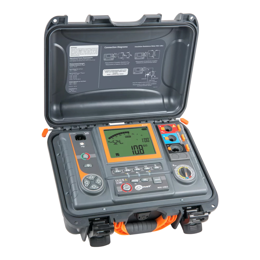 megohmetro-digital-15kv-40tohms-ip67-bluetooth.jpg Megóhmetro digital 15kV/40TOhms, IP67, bluetooth - Imagen 1