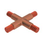 Molde tipo X (XA) cable-cable 2AWG-2AWG