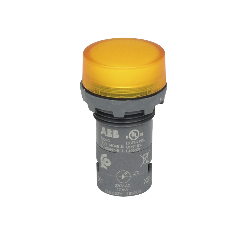 piloto-amarillo-led-230vac-22mm-ip66-integrado.jpg Piloto amarillo LED 230VAC 22mm IP66 integrado - Imagen 1