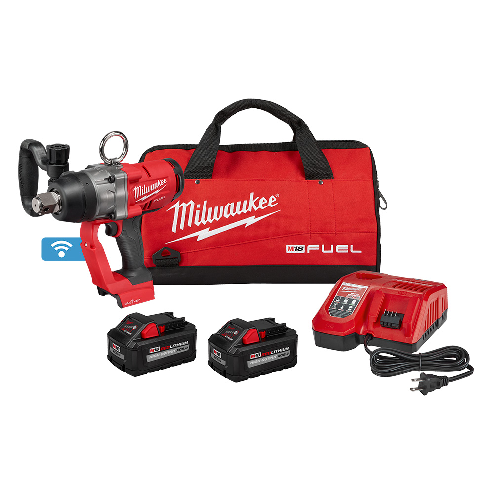 Block Photography Pistola/llave de impacto 1¨ torque 1800ft-lbs Smart M18 - Imagen 1
