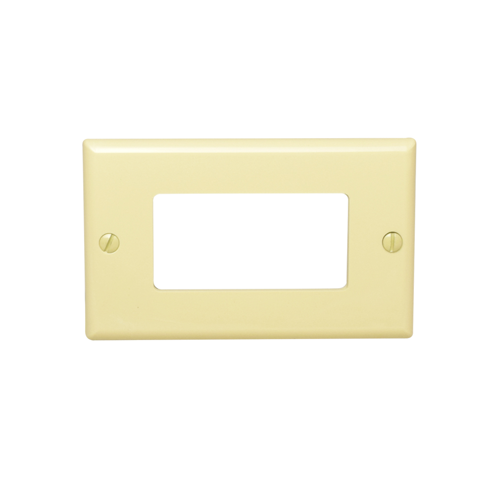 placa-decora-1-gang-de-nylon-marfil.jpg Placa decora (1 gang) de nylon marfil - Imagen 1
