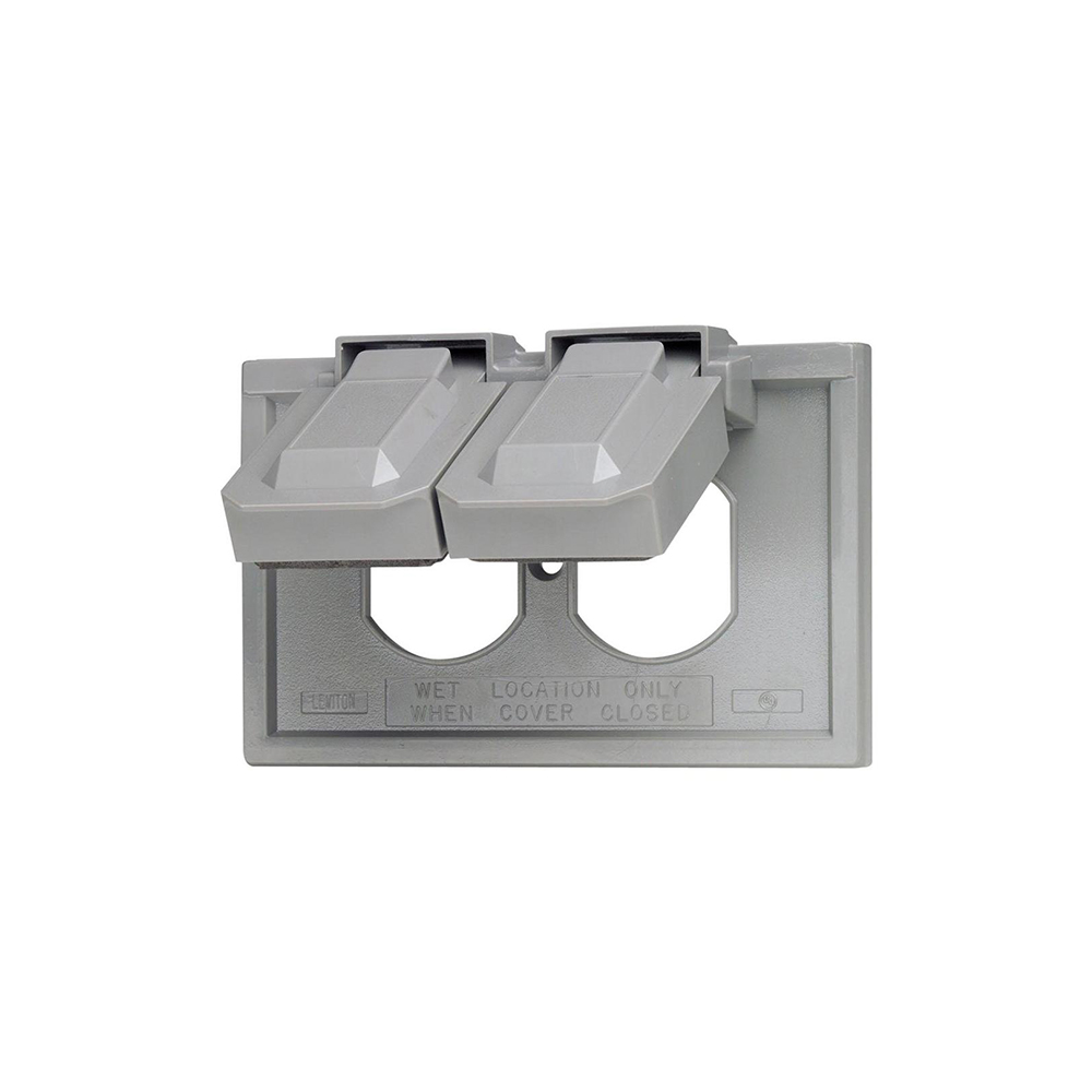 placa-hermetica-horizontal-p-tomacorriente-doble-termoplastico.jpg Placa hermética horizontal p/tomacorriente doble termoplástico - Imagen 1