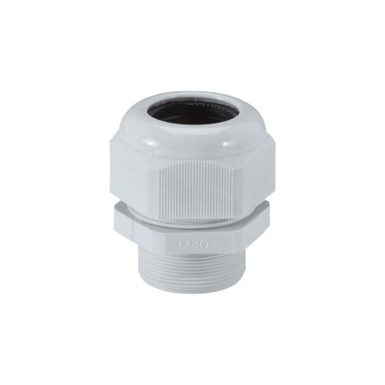 Prensaestopa de PVC con tuerca PG-21 IP68