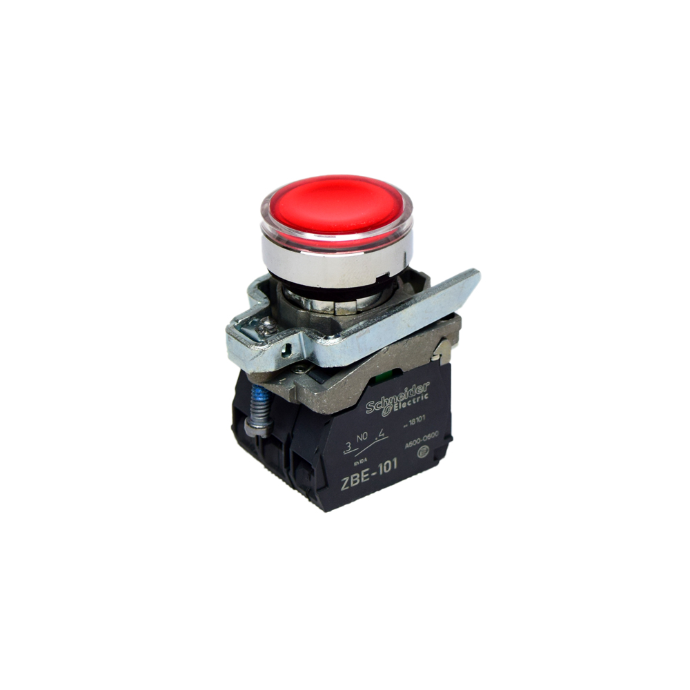 pulsador-luminoso-rasante-rojo-22mm-24vac-dc-na-nc.jpg Pulsador luminoso rasante rojo 22mm 24VAC/DC NA+NC - Imagen 1