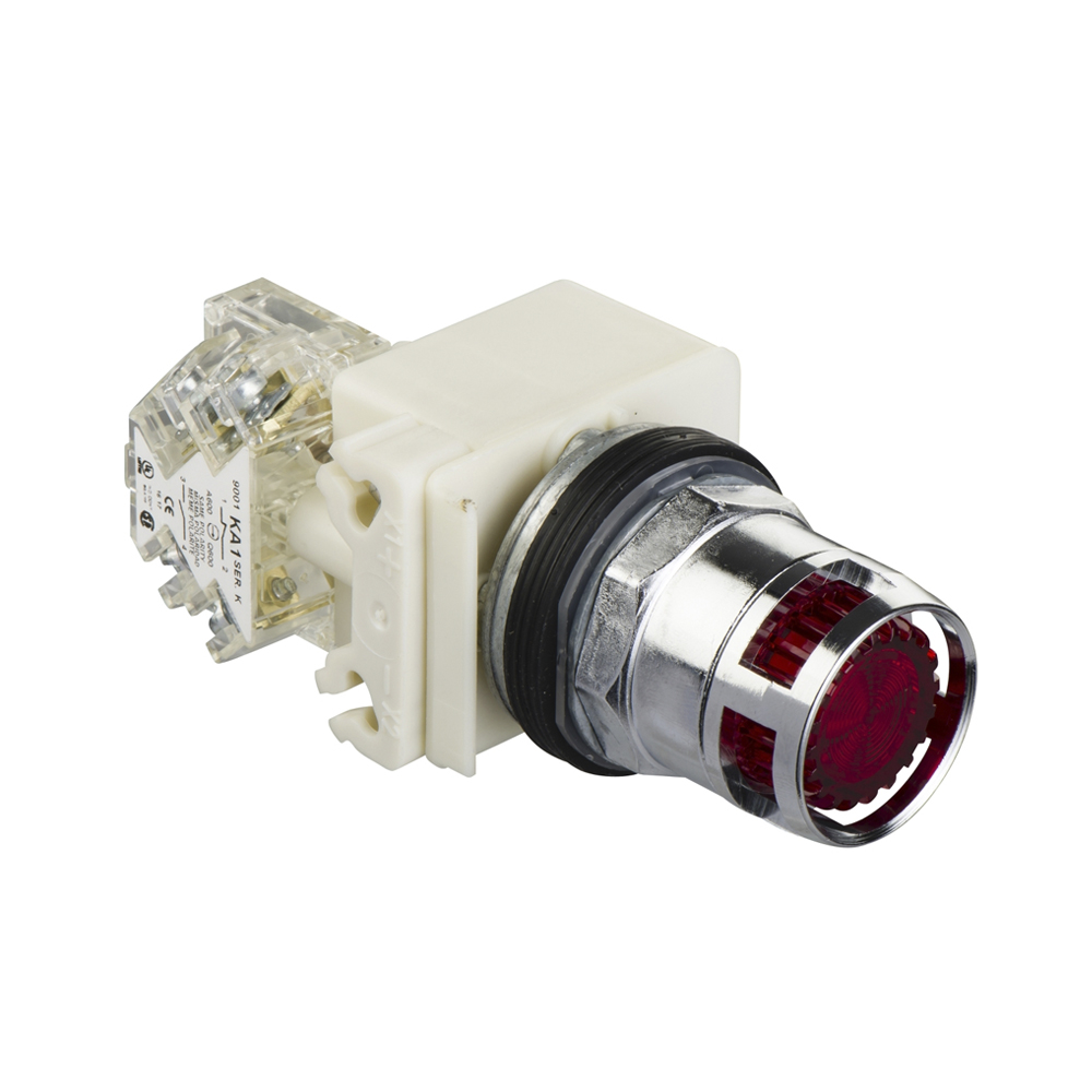 pulsador-luminoso-rojo-220vac-nema.jpg Pulsador luminoso rojo 220VAC NEMA - Imagen 1