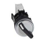 Selector manija corta no luminoso 2 posiciones fijas 22mm 1NA