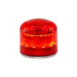 Sirena/baliza LED rojo 12/24VAC/DC 115dB IP65 (MLINE)