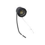 Socket de jebe E27 para intemperie con chicote