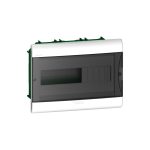 Tablero p/empotrar de termoplástico 12DIN 210X280X92.3mm c/puerta