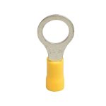 Terminal anillo aislado 10-12AWG 1/2¨ amarillo x100und