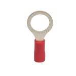 Terminal horquilla aislado 16-22AWG 3/16 rojo x100und