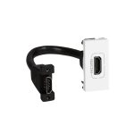 Toma HDMI preconectorizada 1 módulo Mosaic