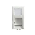 Toma RJ45 UTP CAT.6 1 módulo blanco Matix