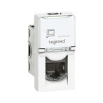 Toma RJ45 UTP CAT.6A 1 módulo blanco Mosaic
