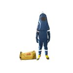 Traje anti arco flash 25cal/cm2 (categoria 3) inherente talla M azul