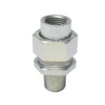 Unión doble hembra/macho acero electrogalvanizado 1/2¨, CL1.DIV1 UL